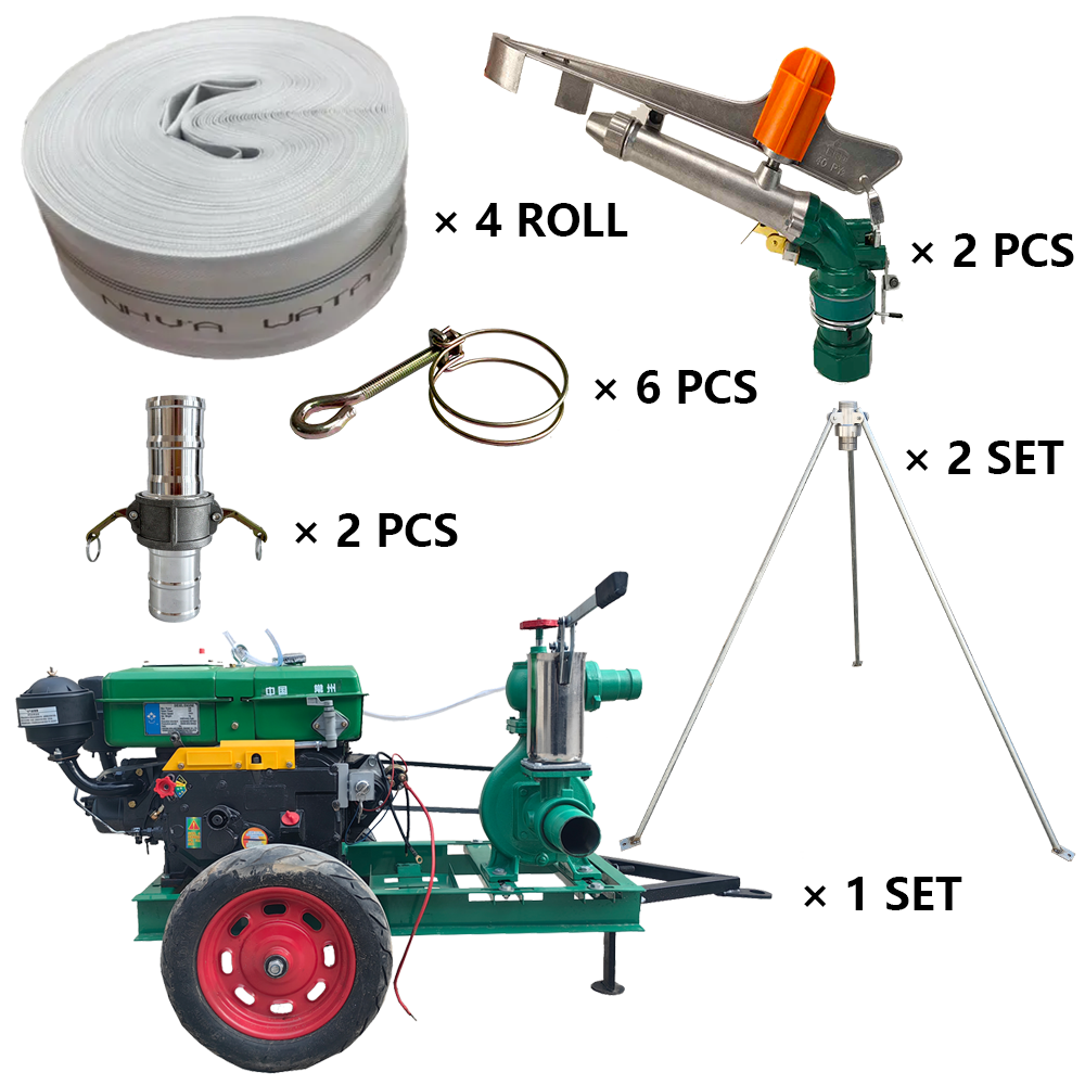 陇南程瑞达PY40摇臂喷枪灌溉套装